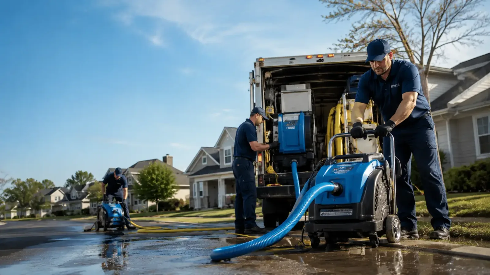 Flood Damage Cleanup in Hooks, TX
